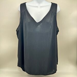 Old Navy Black Women's Tank Top Size XXL